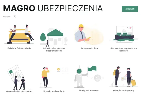 Szukasz informacji, jakie ubezpieczenie turystyczne wybrać? Sprawdź ofertę Magro Ubezpieczenia: od podróży, przez firmę, po transport.